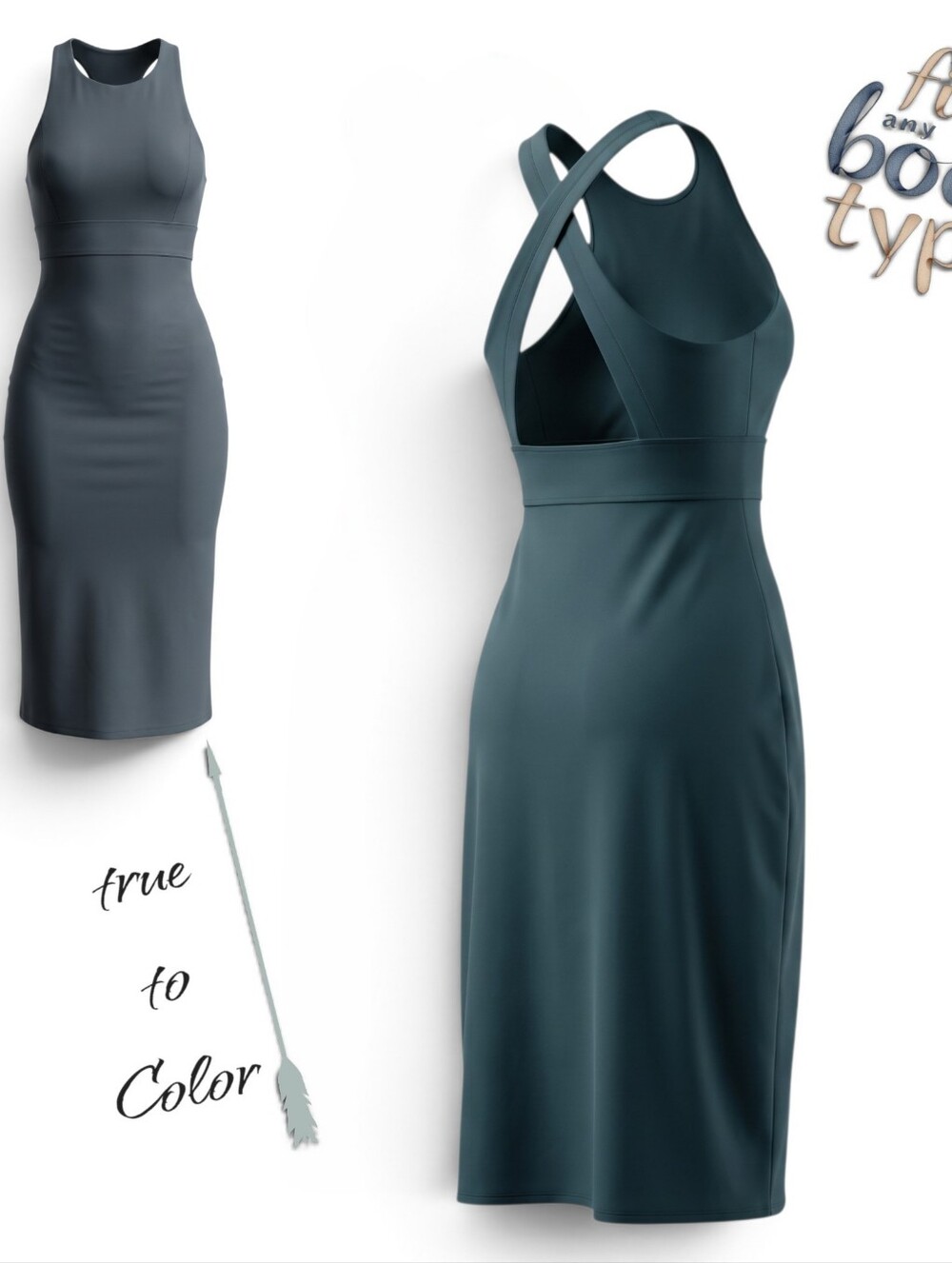 Athleta Deep Breath Bralette Dress size MEDIUM